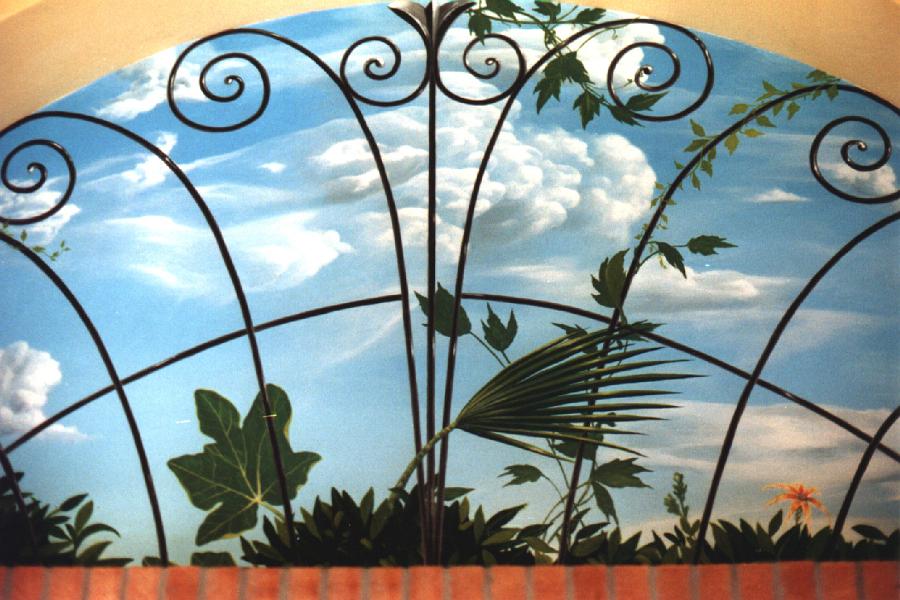 2001,  Rosanna's window detail